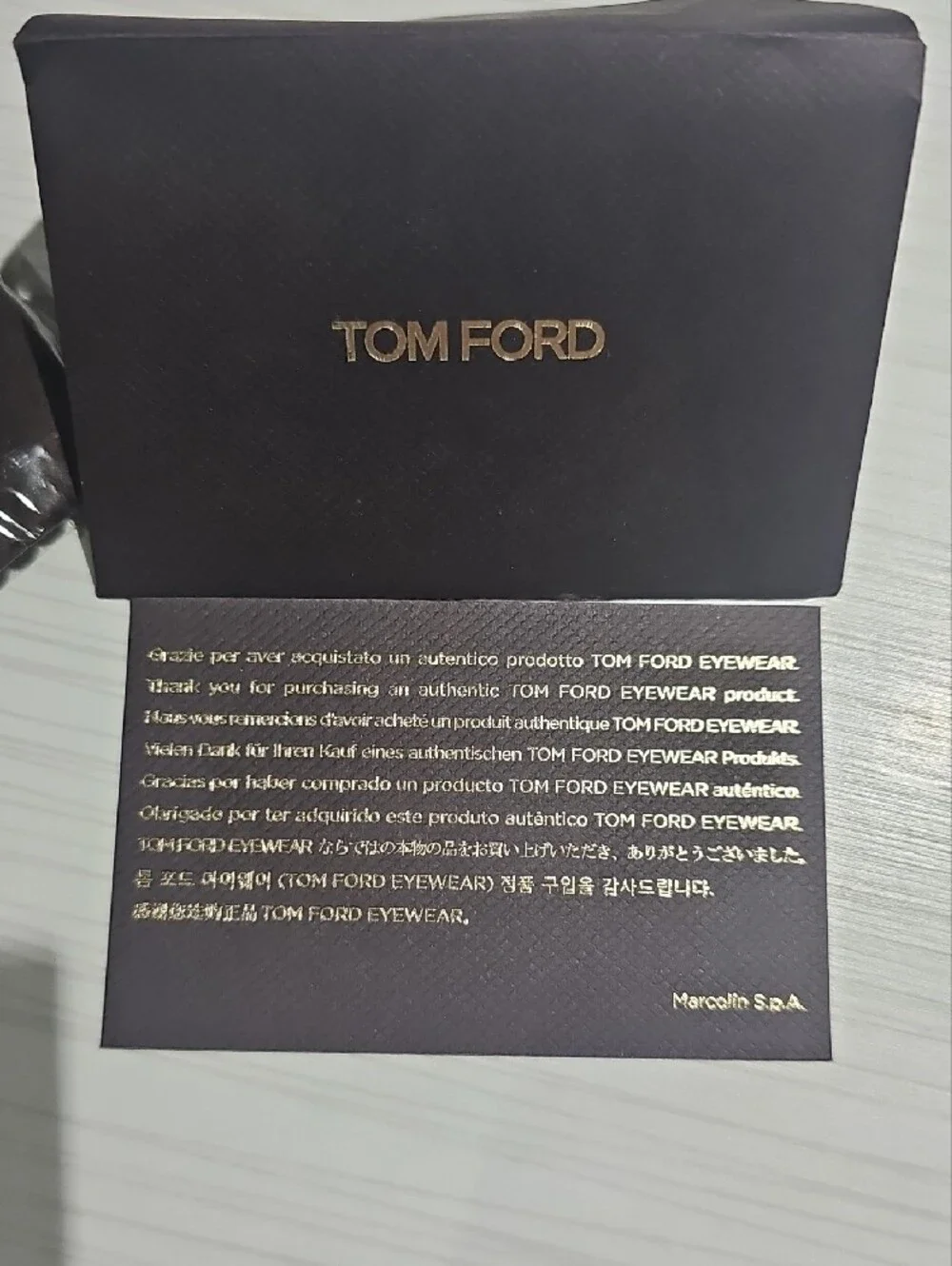 Tom Ford Tortoiseshell Acetate Glasses - Brown and Black. W/case, Wipe.